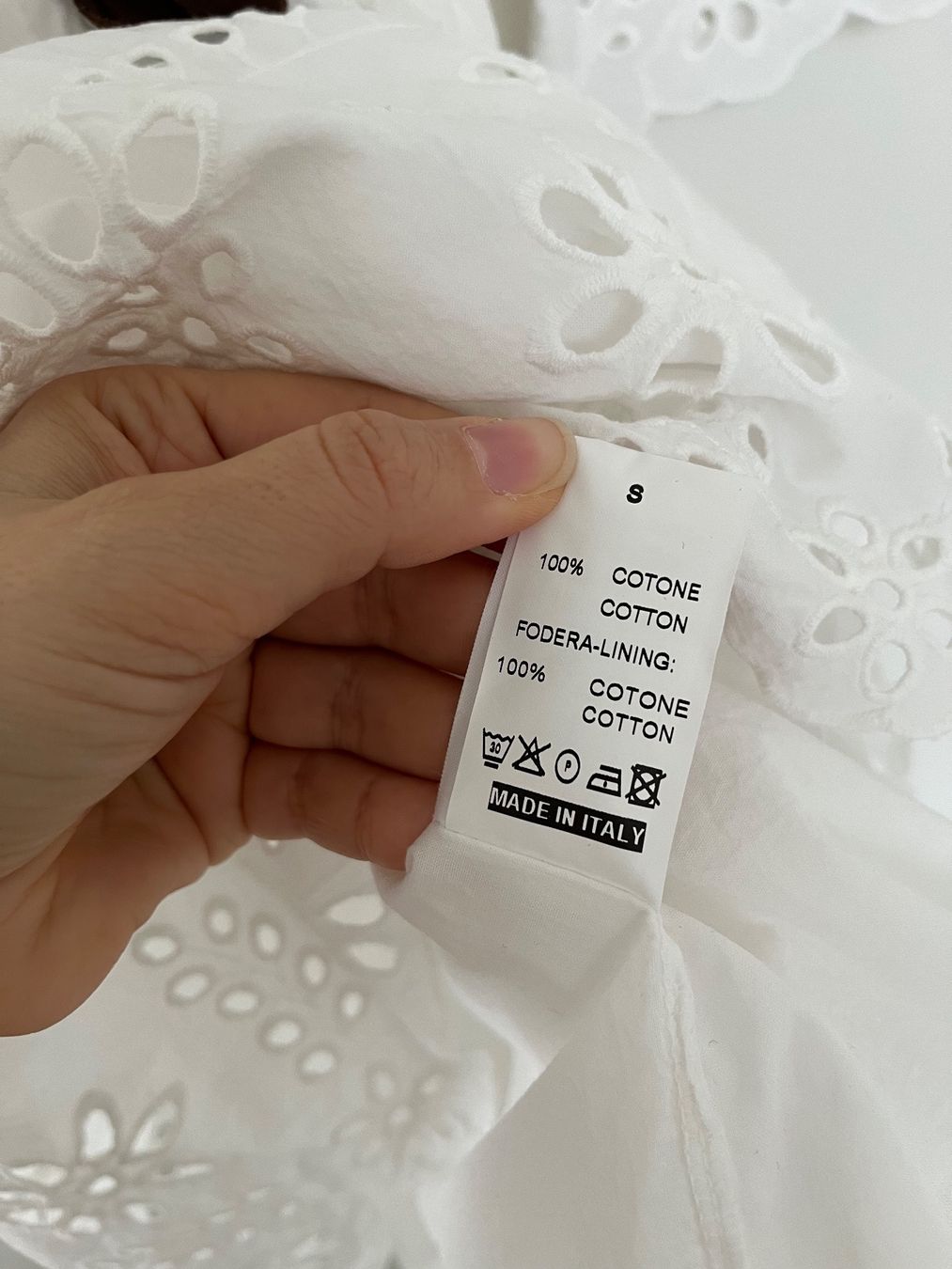 Vestiti: Sommerkleid, Gr. S Farbe weiss – Nuovo (secondo la descrizione) da Triesen venduto da atos87 9