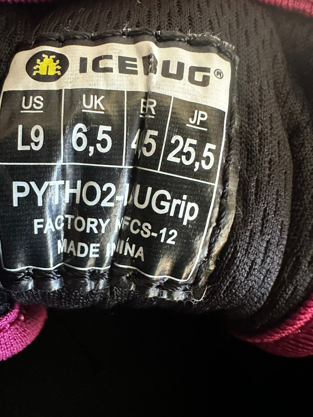 Scarpe da donna: Icebug Pytho2 BUGrip Spikeschuhe Gr. 40 (UK 6.5) – Usato da Hünenberg venduto da fam_evjo1 2