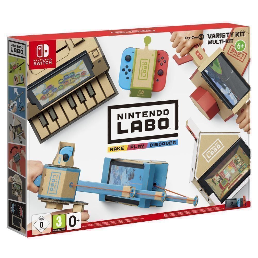 Giochi: Nintendo Labo Multi Set Toy-Con 01 NEU – Nuovo e nell'imballaggio originale da Goldau venduto da agestuffer