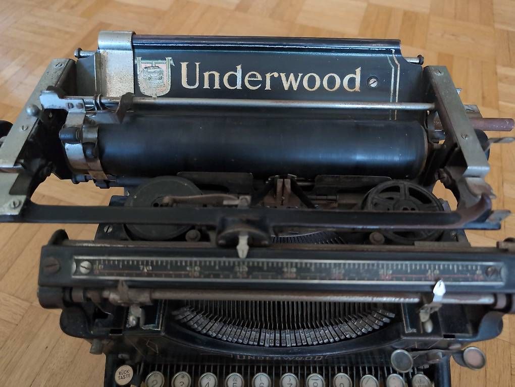 Underwood Schreibmaschinen: Underwood Nr. 5 Schreibmaschine – Defekt aus Winterthur von Sasyon 1