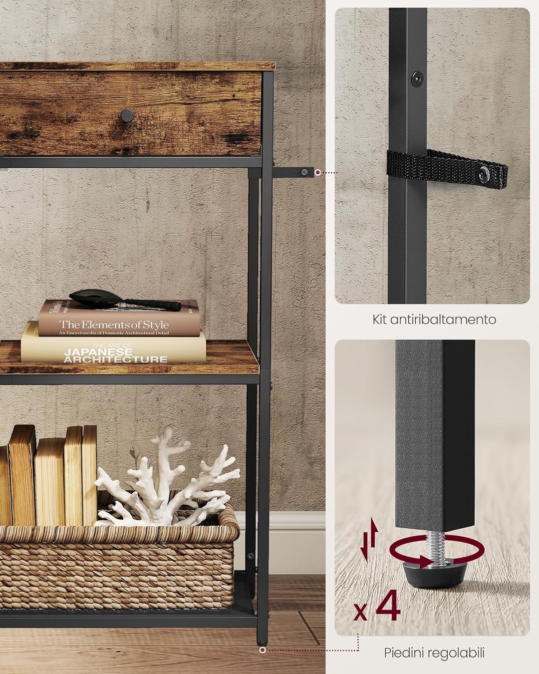 Cassettiere: Industrie design Konsolentisch Console – Nuovo e nell'imballaggio originale da Lopagno venduto da CLep 3