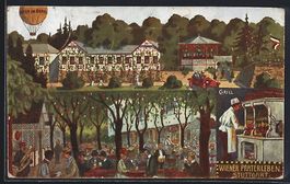 Stuttgart, Gasthaus mit Wiener Praterleb