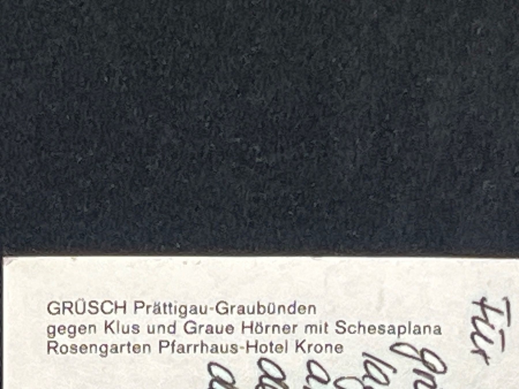 Cartoline postali: Grüsch Prättigau-Graubünden.... – Usato da Widnau venduto da Brusi9 2