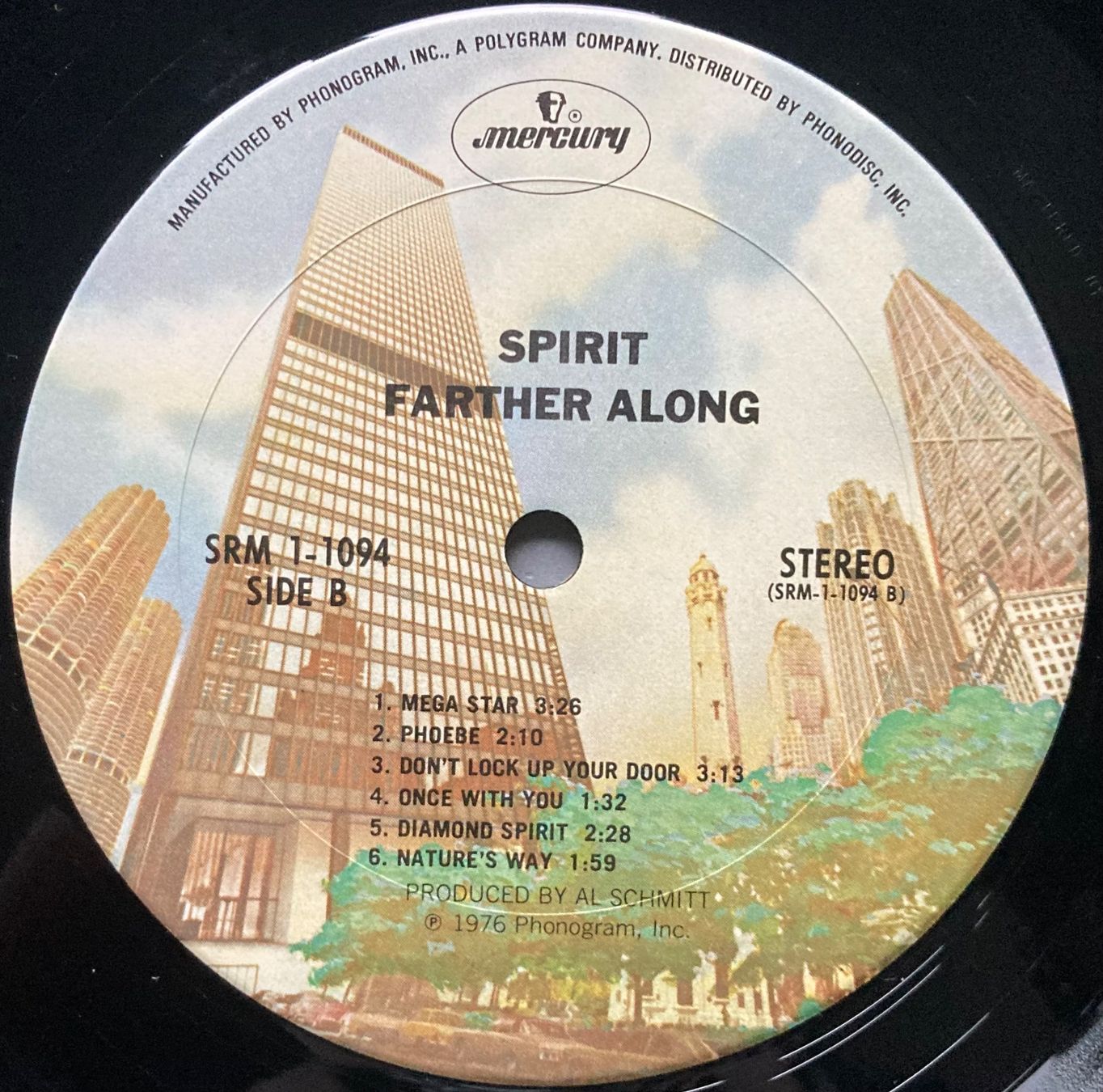Dischi in vinile: SPIRIT - FARTHER ALONG – Usato da Poliez-Pittet venduto da Newtown-Records 4
