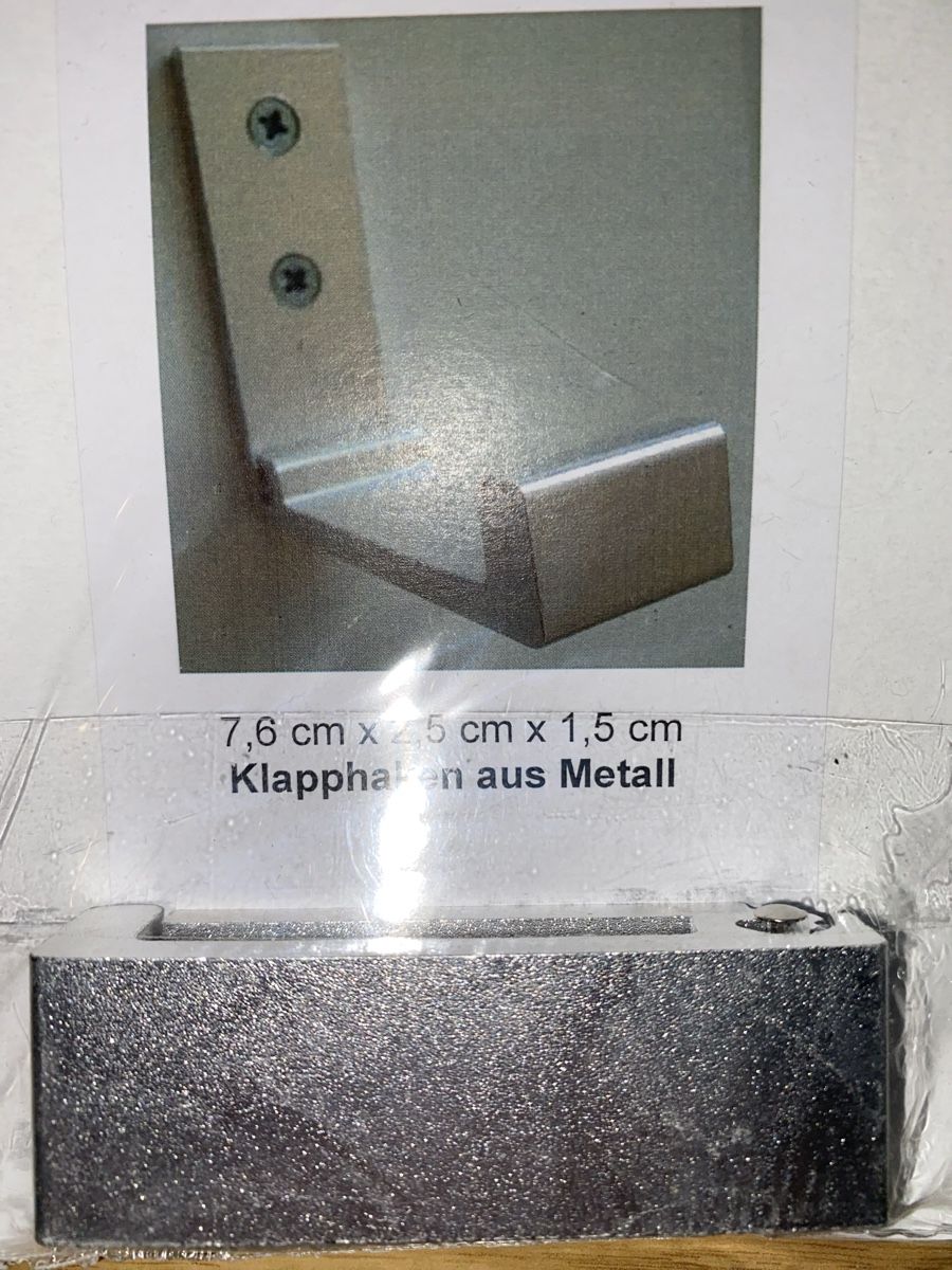 Eisenwaren: 9 NEUE METALL KLEIDER HACKEN von MÖMAX – Neu und originalverpackt aus Bauma von vorsteg01 1