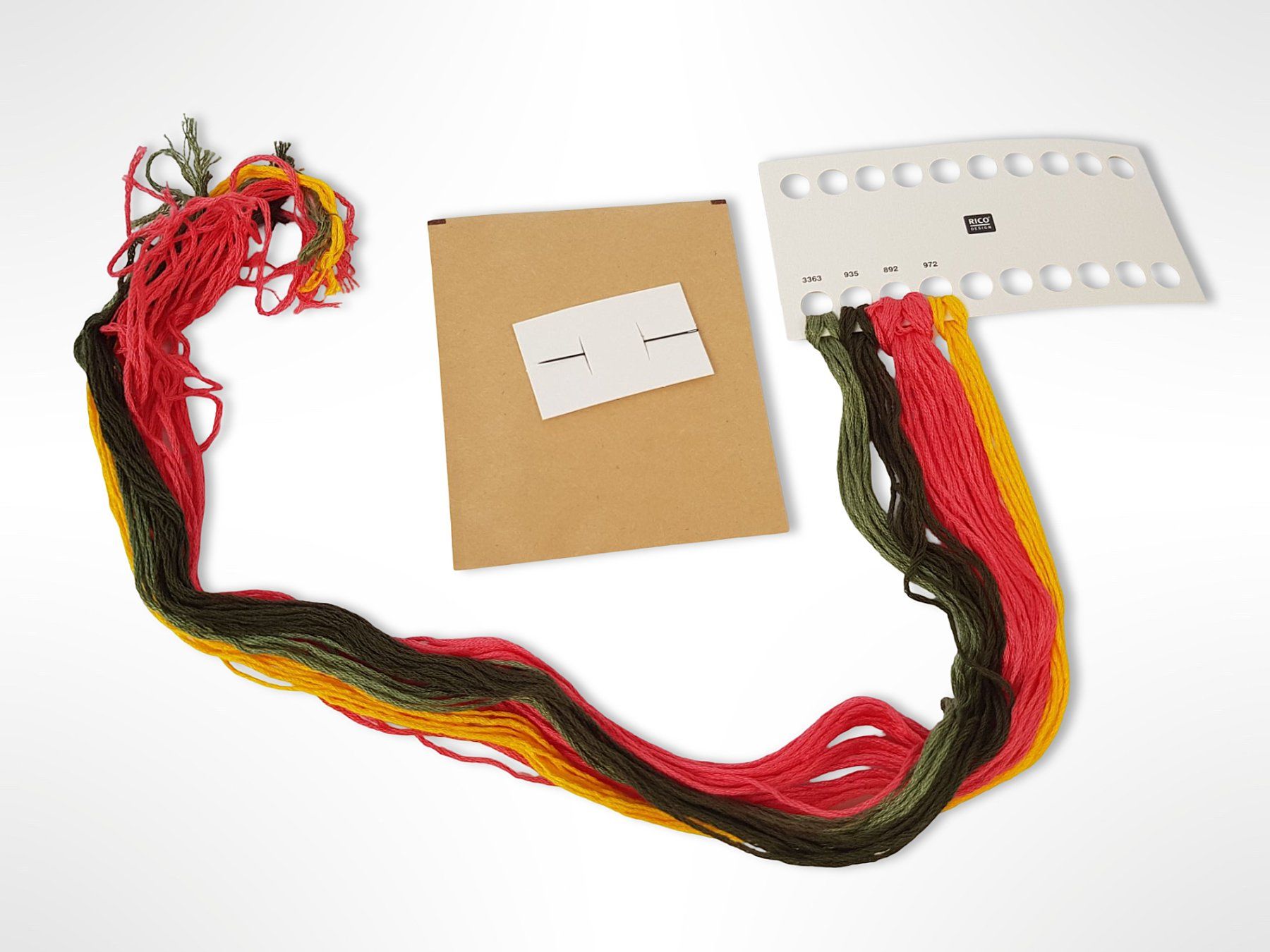 Kit bricolage: RICO DESIGN Stickpackung Herzen – Nuovo (secondo la descrizione) da Suhr venduto da Restwert_Suhr 3