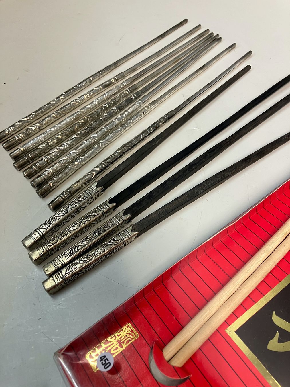 Bestecksets: Lot Essstäbchen Chop Stick versilbert – Gebraucht aus Horw von luzernicus 4