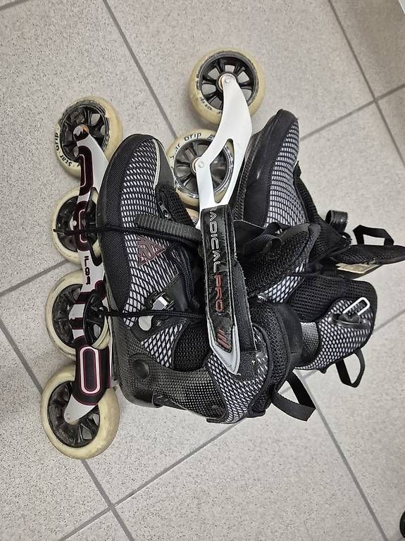Pattini in linea & Pattini a rotelle: Rollschuhe/Raceskates K2 Radical Pro – Usato da Uster venduto da Marc0114
