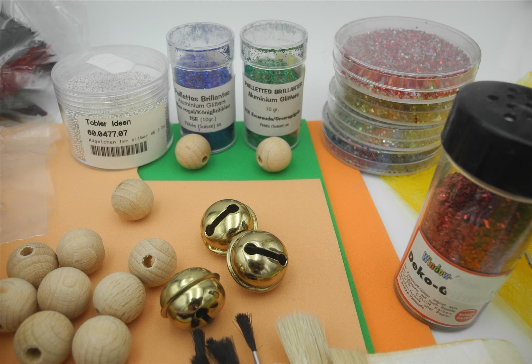 Kit bricolage: 1 Posten Bastelartikel Glitzer, Kugeln.., Nr. 27a – Usato da Kottwil venduto da Crazyrolf 4