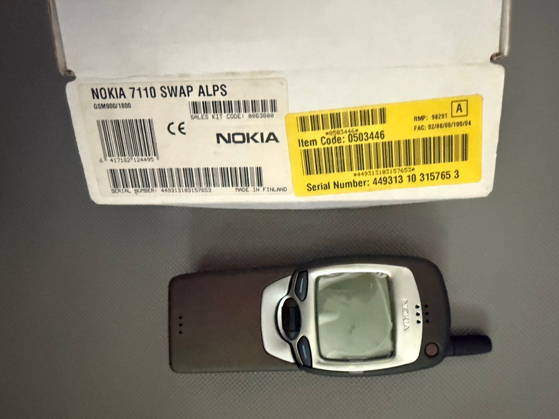 Nokia Telefoni cellulari / Smartphones: Nokia 7110 Handy Swap neu! – Nuovo (secondo la descrizione) da Embrach venduto da Tom1717 1