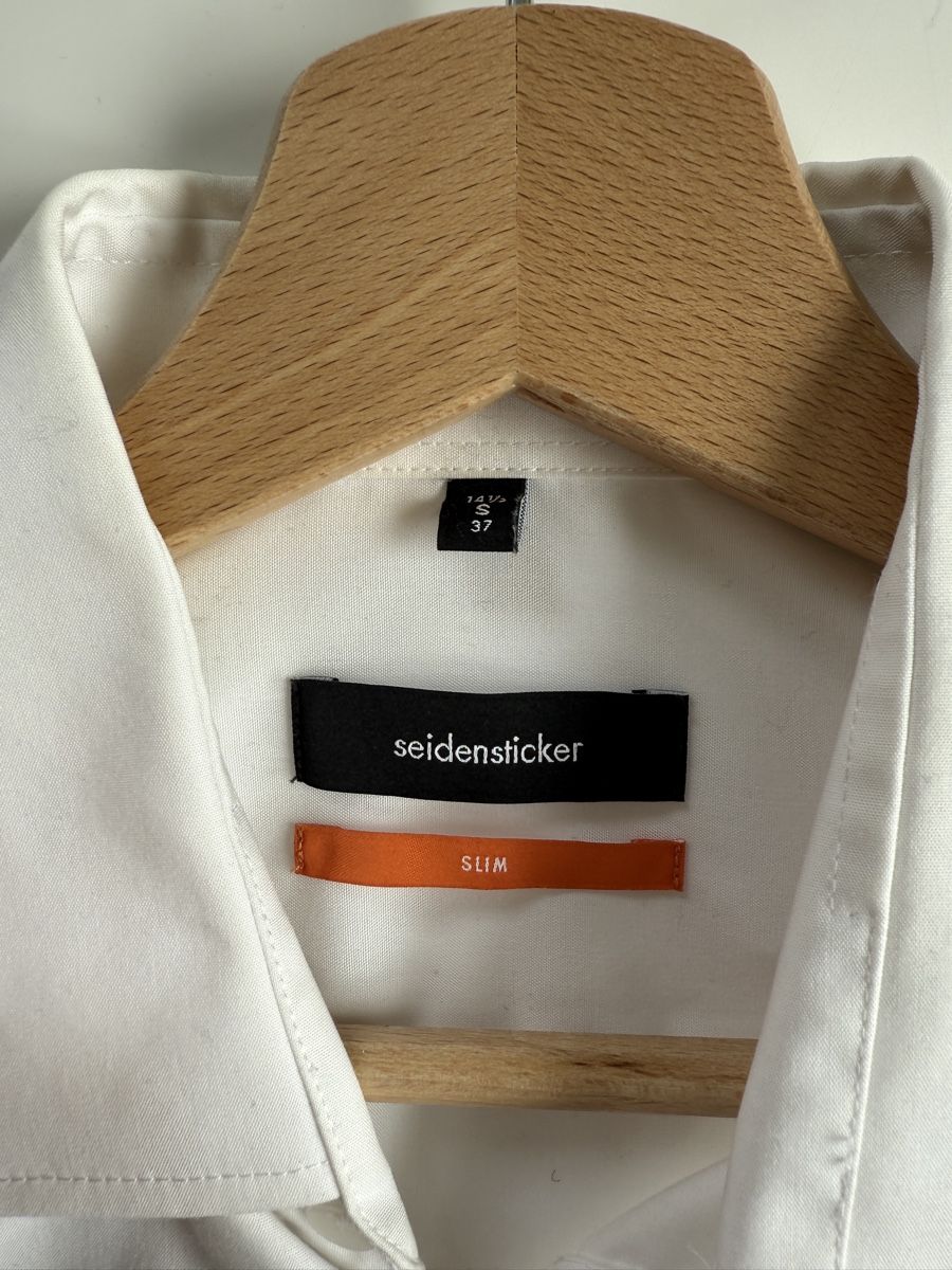 Hemden: Seidensticker Hemd für Manschetten, Gr. S/37 - Slim Fit – Gebraucht aus Herisau von rico.sn25 3