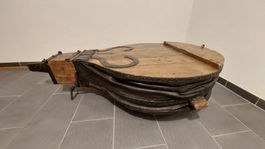 Soufflet de forge ancien antique table de salon