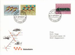 Bahnpost Rapperswil - Goldau - Rapperswil