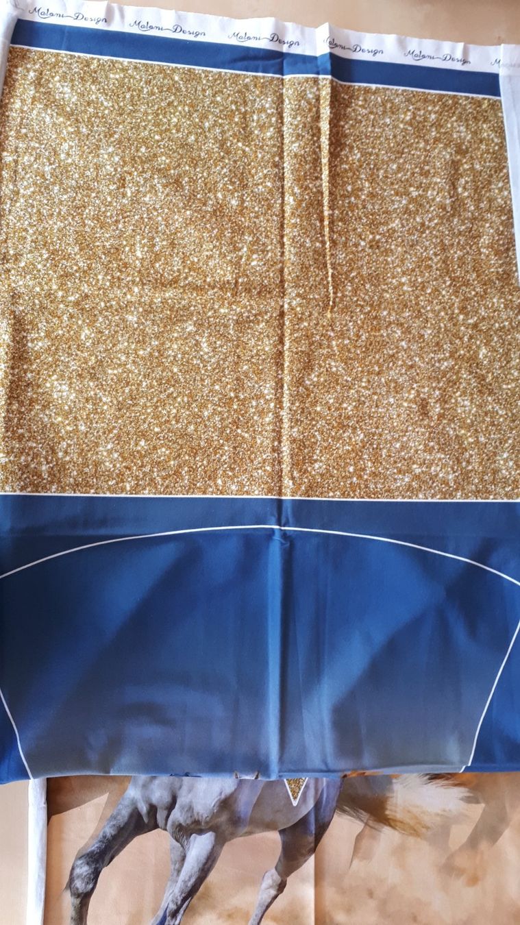 Tessuti: Jersey Panel Schultüte Pferd 65x150cm – Nuovo e nell'imballaggio originale da Steg im Tösstal venduto da J.Kreisl 1
