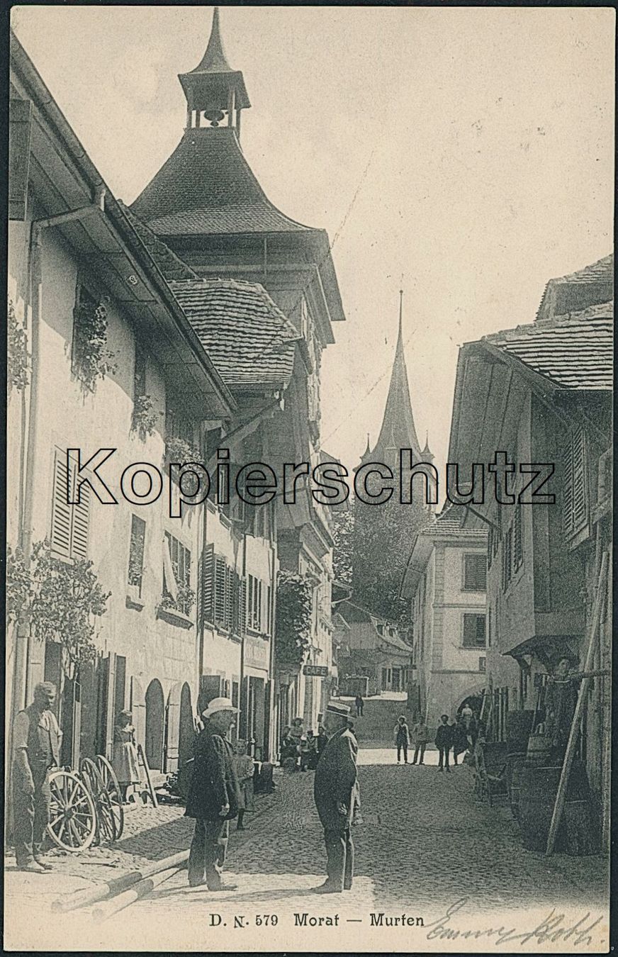 Ansichtskarten: FR Murten - Morat – Gebraucht aus Schindellegi von Jonathan77
