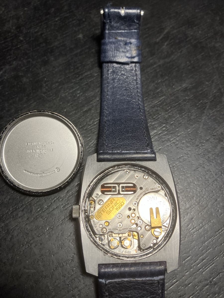 Eterna Uhren: Eterna  Sonic  Electronic   Stimmgabel -  Uhr – Gebraucht aus Herisau von Penholder 6