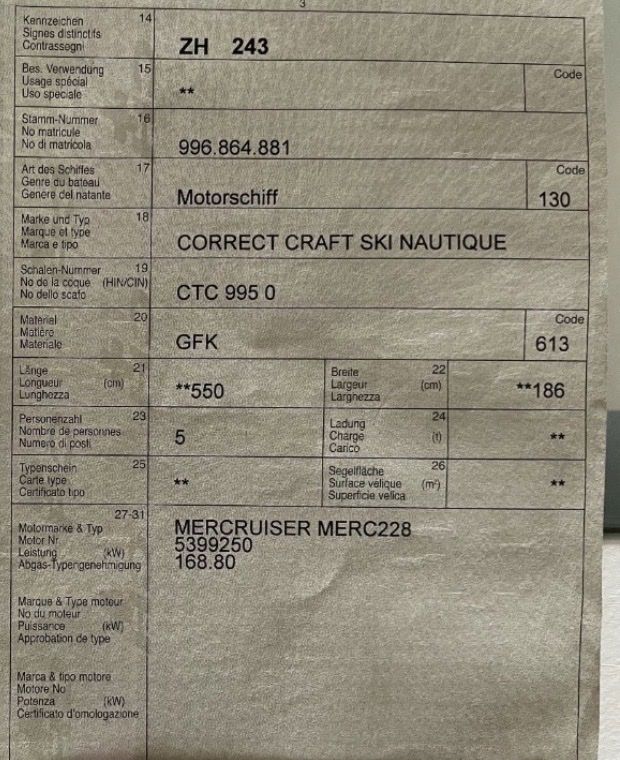 Correct Craft Barche: Correct Craft Ski Nautique – Usato da Meilen venduto da Trialmaverick318 8