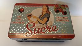 Zucker Blechdose - Sucre / Guter Zustand ab Fr. 6.-