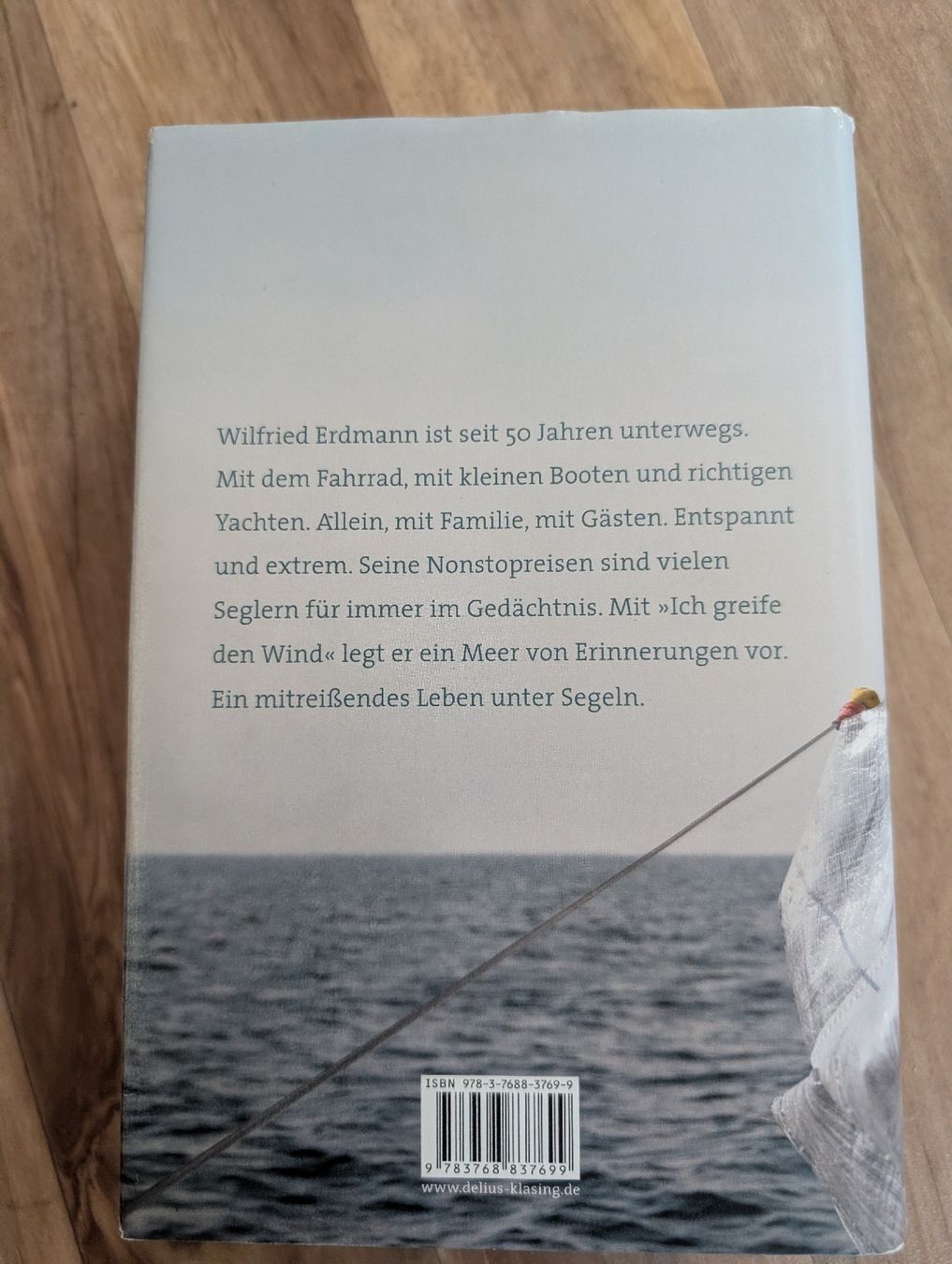 Libri: Winfried Erdmann " ich greife den Wind" Segelliteratur – Usato da Dietlikon venduto da anbe64 1