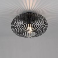 Deckenleuchte, Geflecht-Design, 30 cm Ø