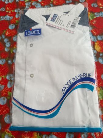 Leiber Kochjacke -  neu - ungetragen, Gr. 56