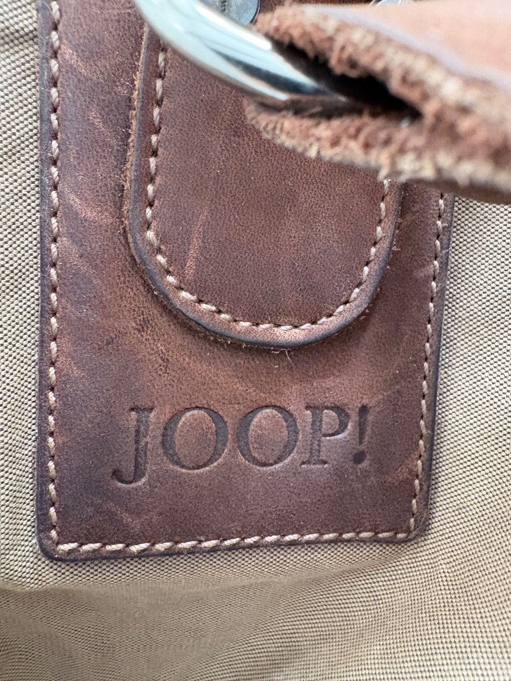 Joop Zaini: Joop! Rucksack Canvas/Leder – Usato da Studen BE venduto da Hyazinthe01 2
