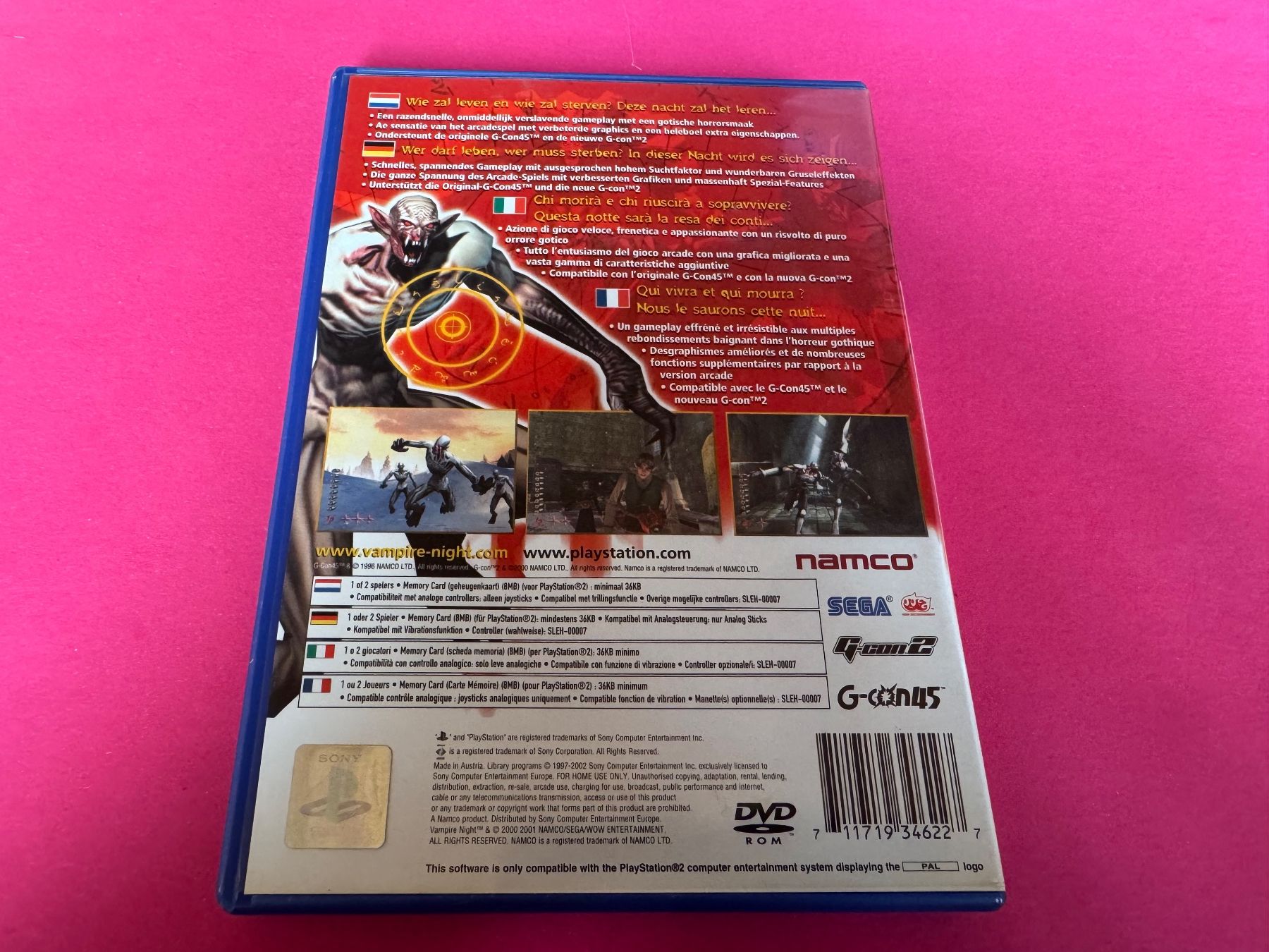 Sony Giochi: VAMPIRE NIGHT SPIEL FÜR PS2 – Usato da Hägendorf venduto da Briansgameshop 2