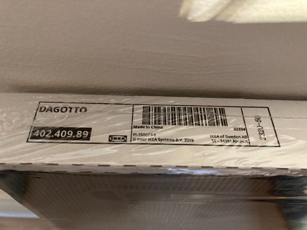 DAGOTTO Footrest, black - IKEA