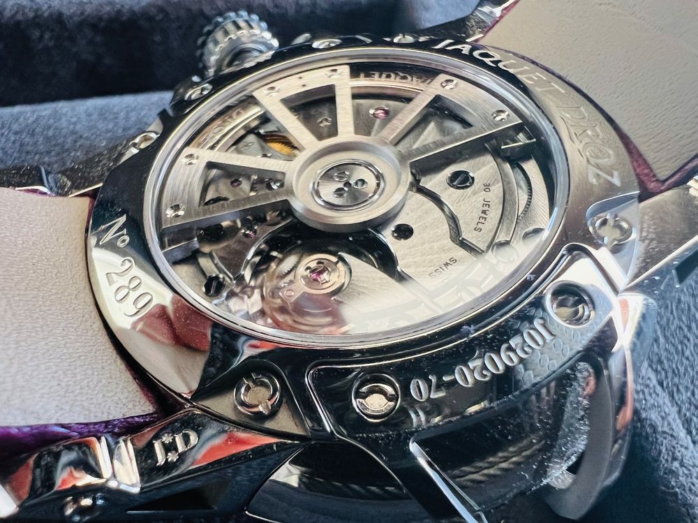 Jaquet Droz Uhren: JAQUET DROZ Grande Seconde SW41 Auto, MOP&Diamonds, OVP19000 – Neu (gemäss Beschreibung) aus Le Mont-sur-Lausanne von LycaGallery 5