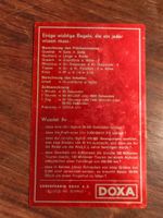 Doxa Watch Le Locle Uhrenfabrik 1x1 Tabelle Werbe Geschenk