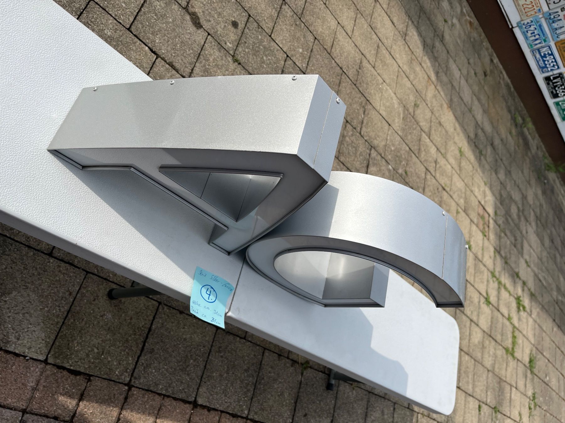 Lampade: Einzelne Leuchtbuchstaben 12Volt LED - geprüft I.O. – Usato da Menziken venduto da Hotdevil1 2