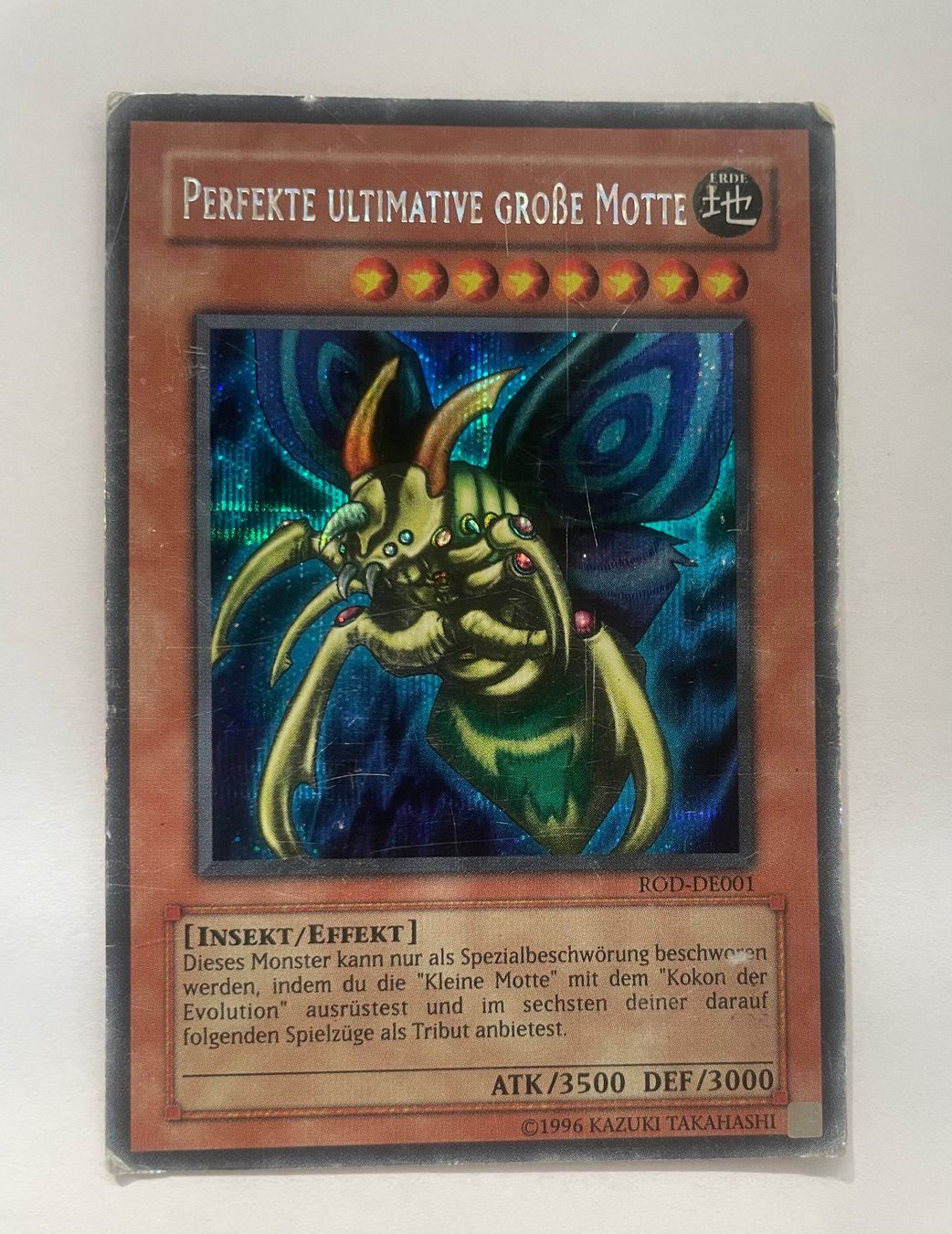 Yugioh Carte collezionabili: GOAT | ROD | Perfekte ultimative große Motte | SCR – Nuovo (secondo la descrizione) da Altstätten SG venduto da ChangeMaker