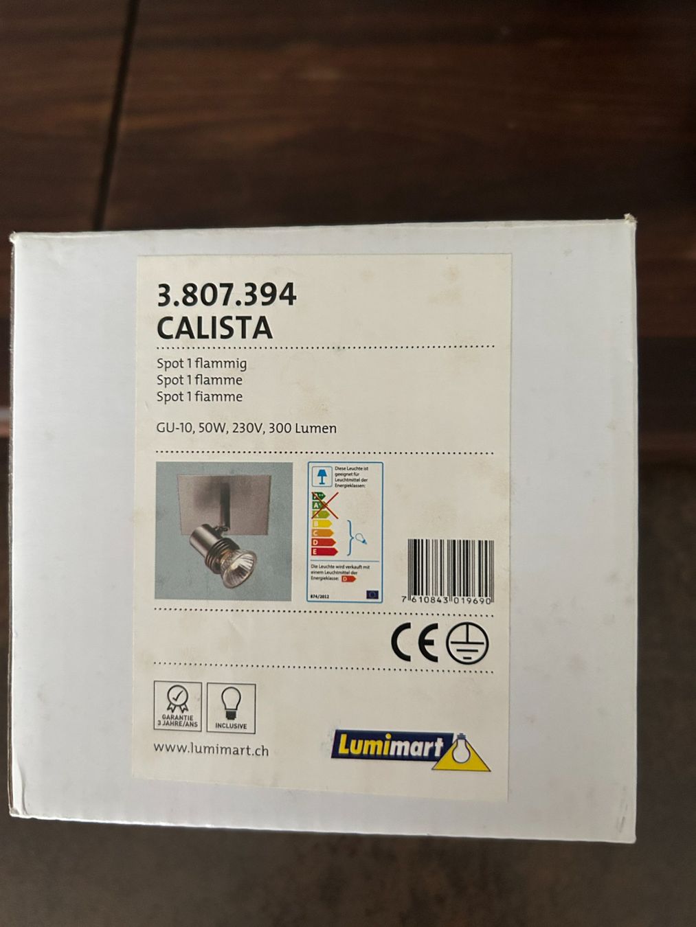 Lampes: Calista Spot – D'occasion à Ettingen par sagada81 1