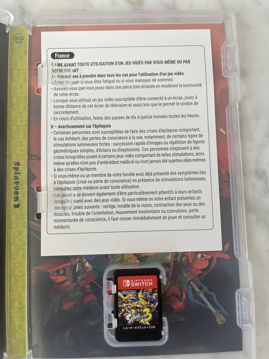 Nintendo Spiele: Splatoon 3 – Gebraucht aus Biel/Bienne von lux2000 1