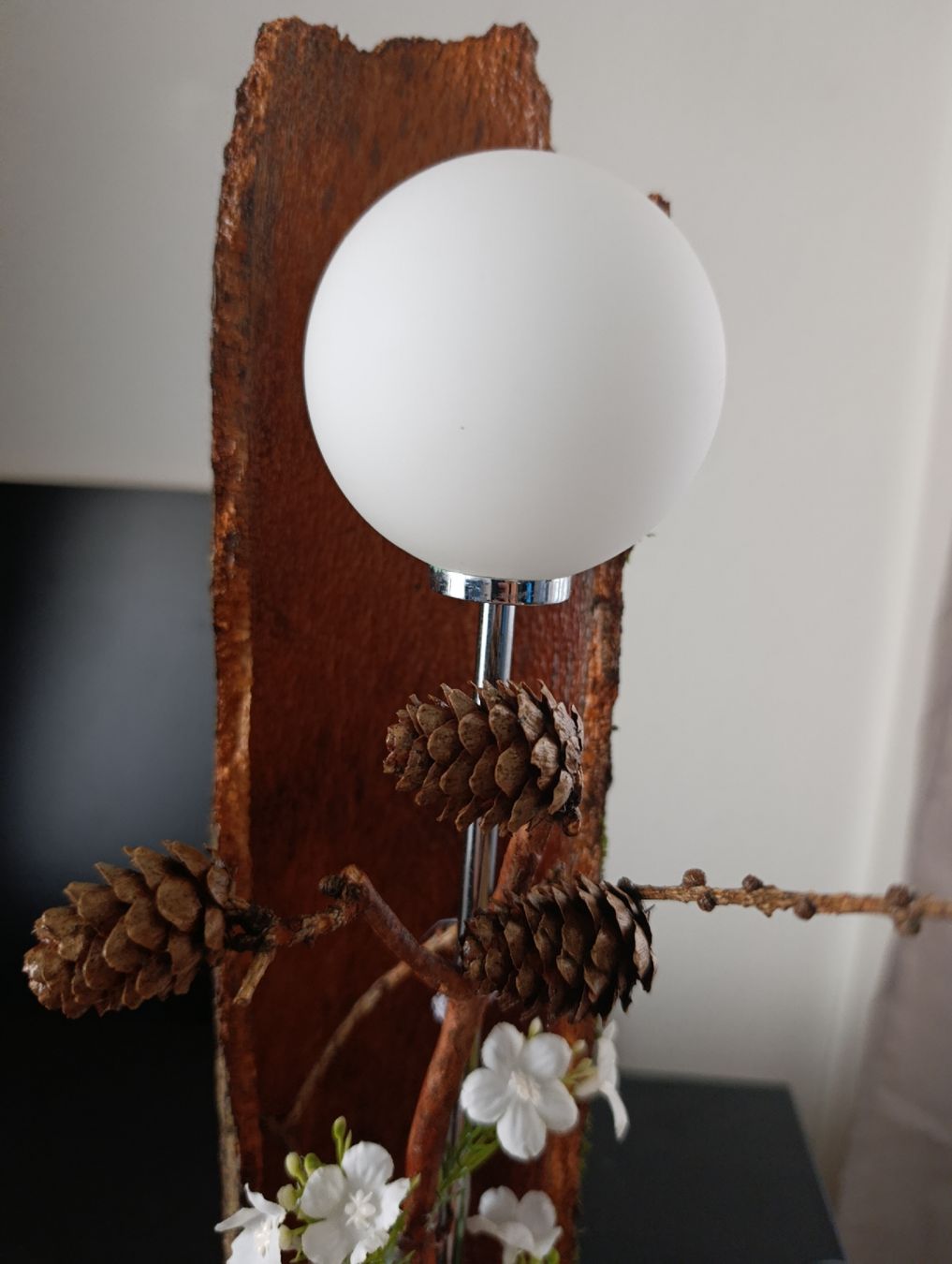Alle Dekorationen: Table lamp with natural elements, unique design – Gebraucht aus Kriens von san_f85n 4