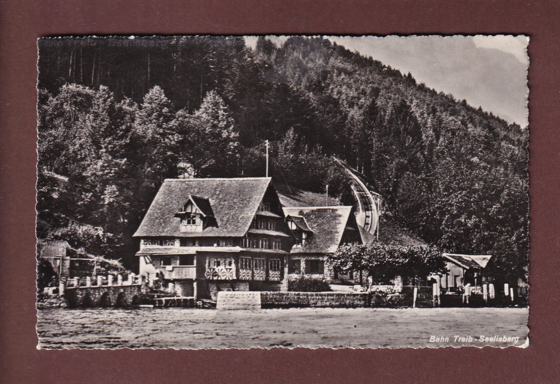 Ansichtskarten: Bahn TREIB-SEELISBERG - 1944 – Gebraucht aus Pully von nicecards-shop