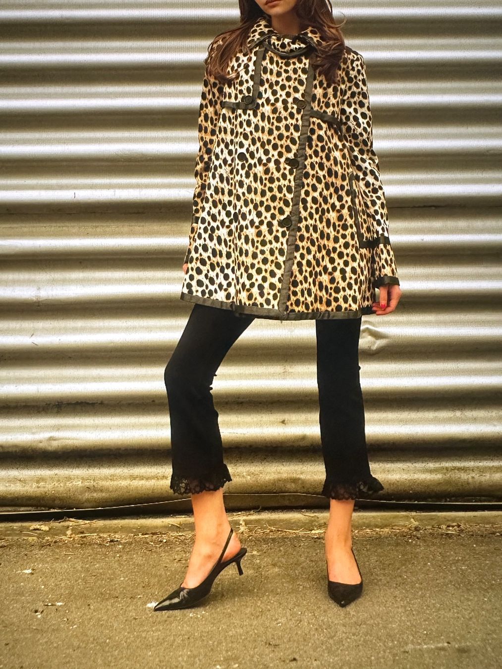 Roberto Cavalli Cappotti: Just Cavalli Leopard Print trench Coat - Size 42 IT – Usato da Vevey venduto da ledidream 9