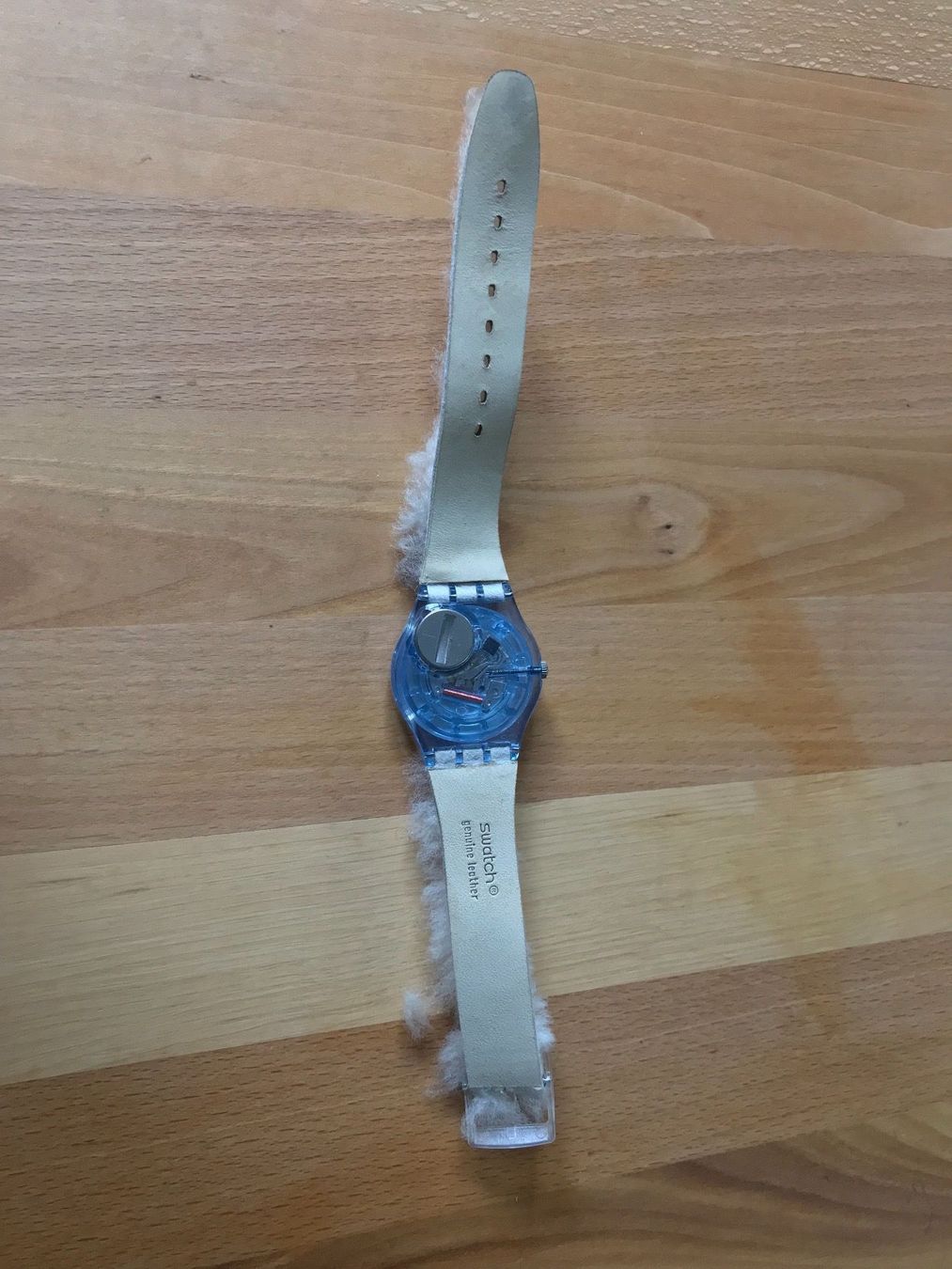 Swatch Orologi: SWATCH Uhr mit Fell – Nuovo (secondo la descrizione) da Neunkirch venduto da autoscooter57 2