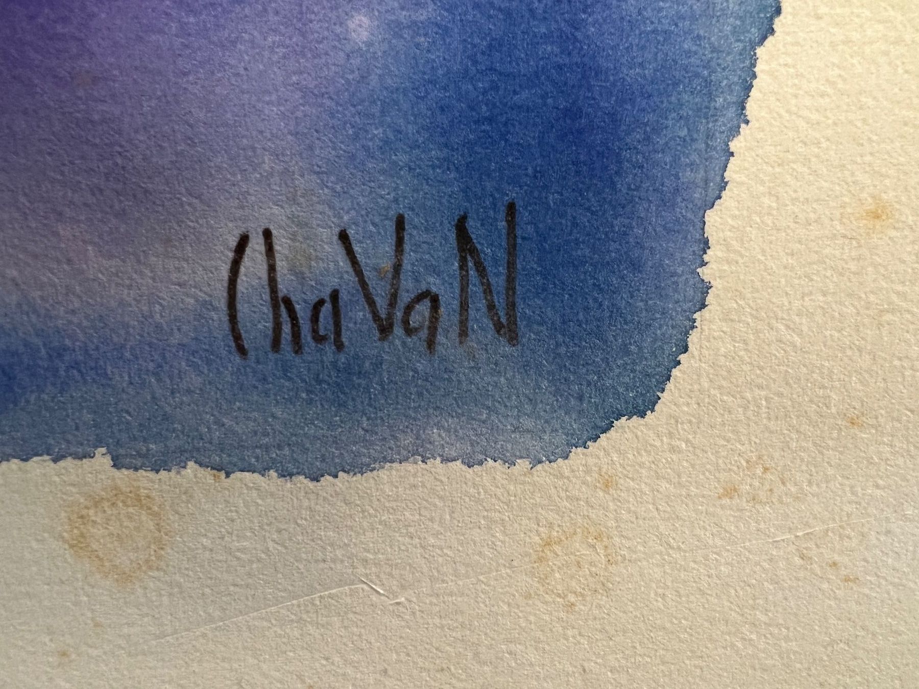 Dipinti: PEINTURE ORIGINALE SIGNÉE GILBERT CHAVAN DATÉE 1972 – Usato da Genève venduto da Qanil77 2