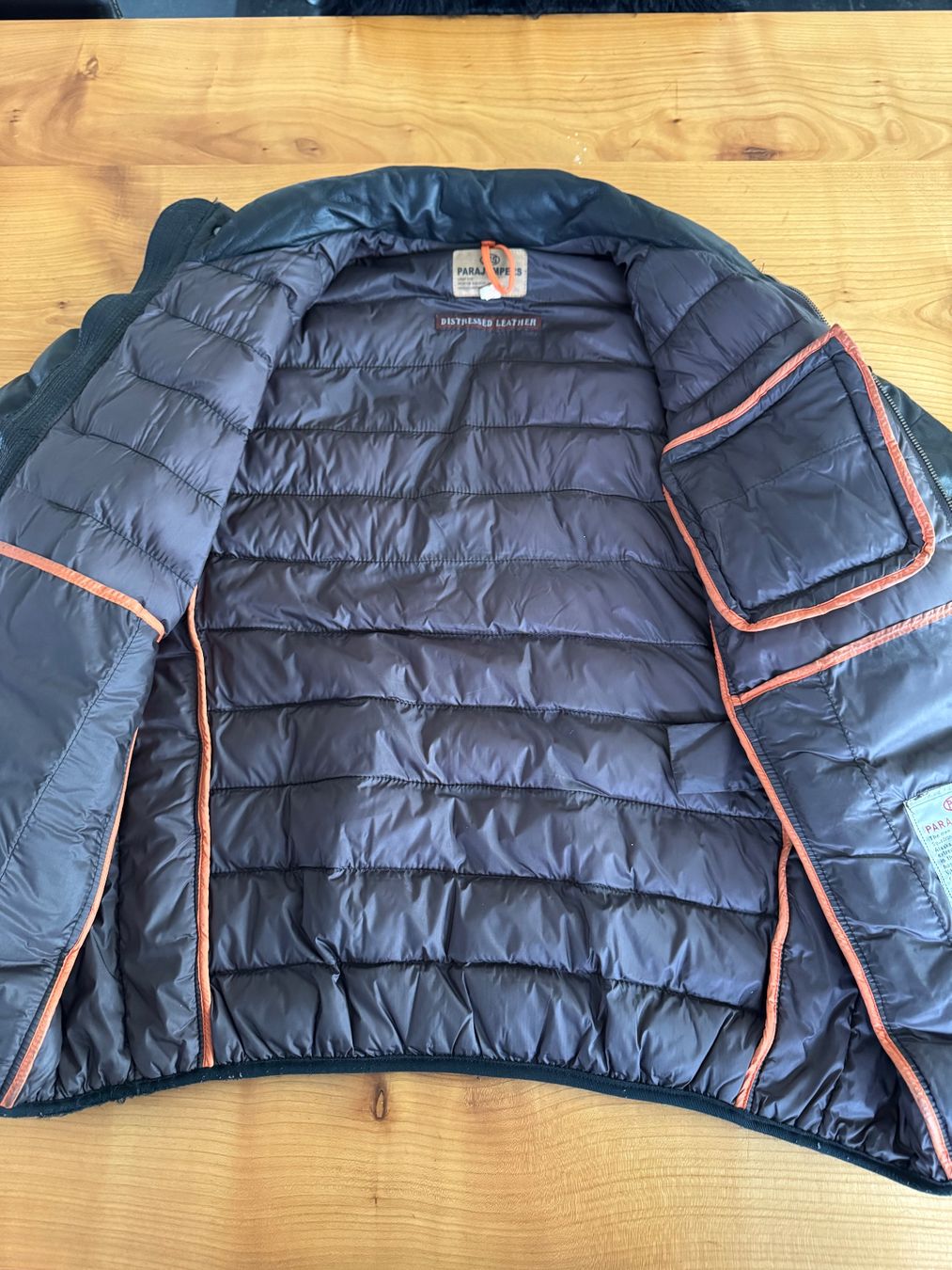 Parajumpers Giacche: Parajumpers Daunen Lederjacke Herren – Usato da Sissach venduto da coggi73 3