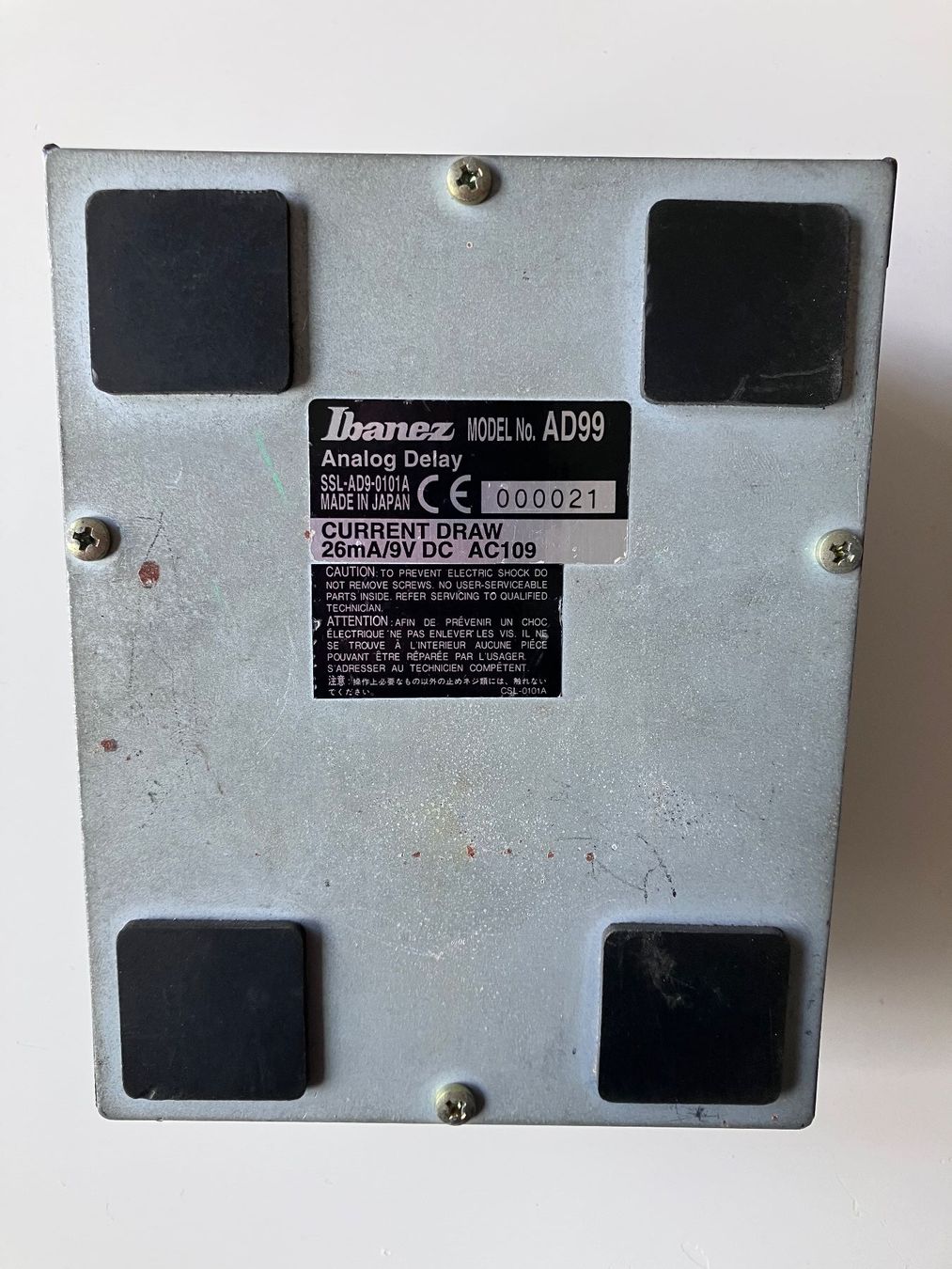 Strumenti musicali: Ibanez AD99 Analog Delay (Made in Japan) – Usato da Luzern venduto da Madvibe 1