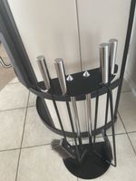 Cheminée Zubehör Set, Chromstahl,wegen Umzug wie neu