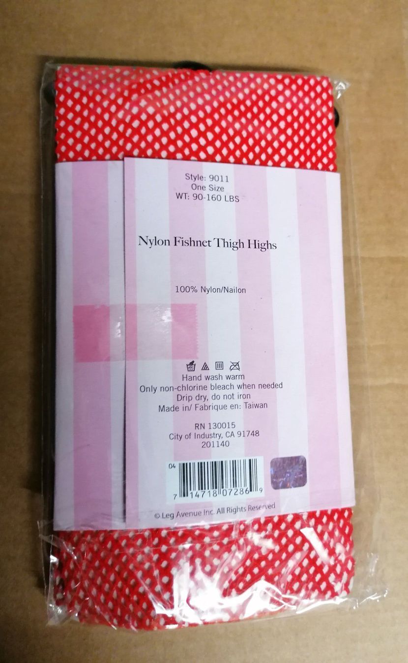 Calze & Collant: Strümpfe Netz rot Gr. S-L NEU – Nuovo e nell'imballaggio originale da Benken SG venduto da olga81 1
