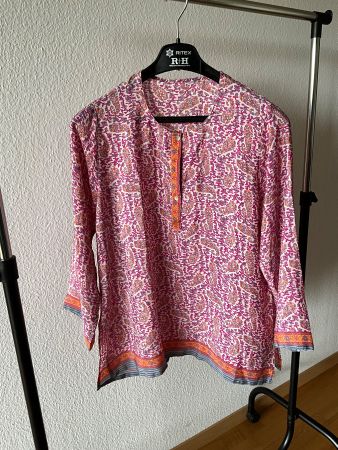 28 % Seiden Tunika Gr. L/XL