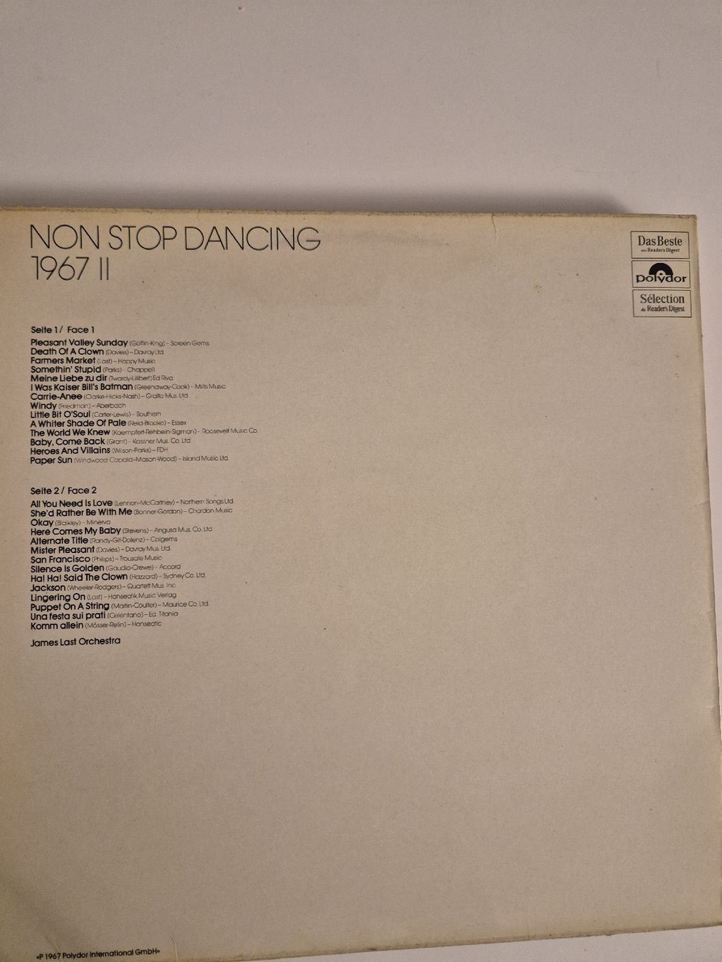 Schallplatten: James Last - Non Stop Dancing Schallplatten-Sammlung! – Gebraucht aus Krauchthal von SamsPuce 5