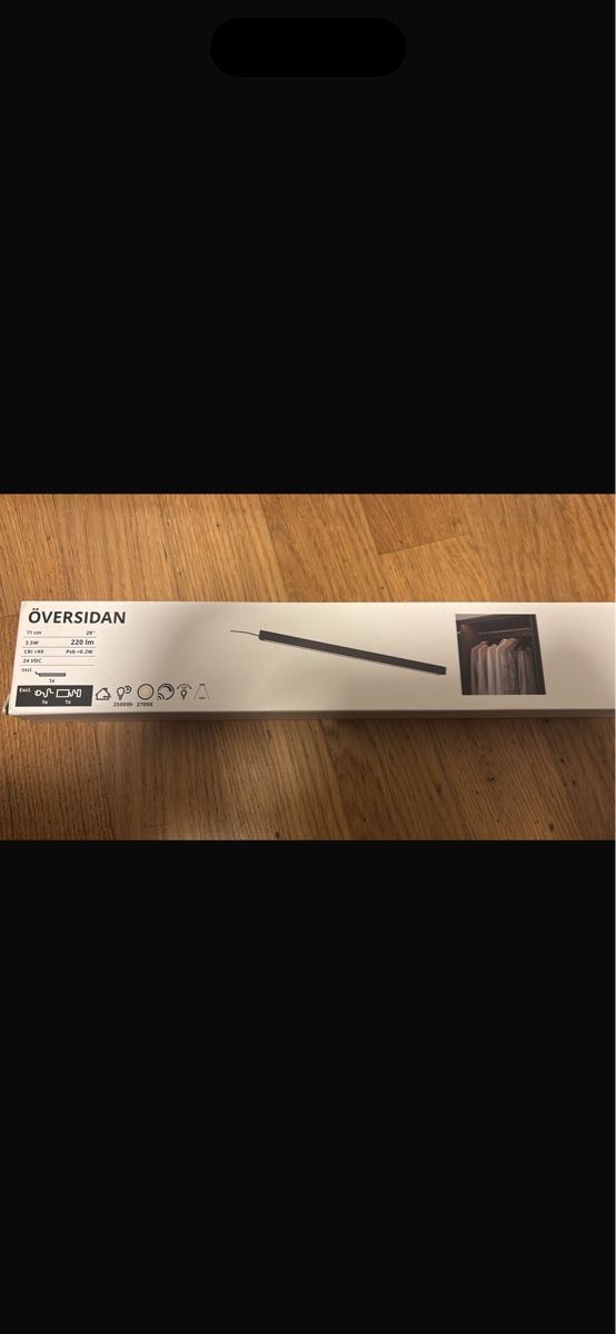 Ikea Lampade: ÖVERSIDAN LED LICHTLEISTE – Nuovo e nell'imballaggio originale da Thundorf venduto da lar_fyq8