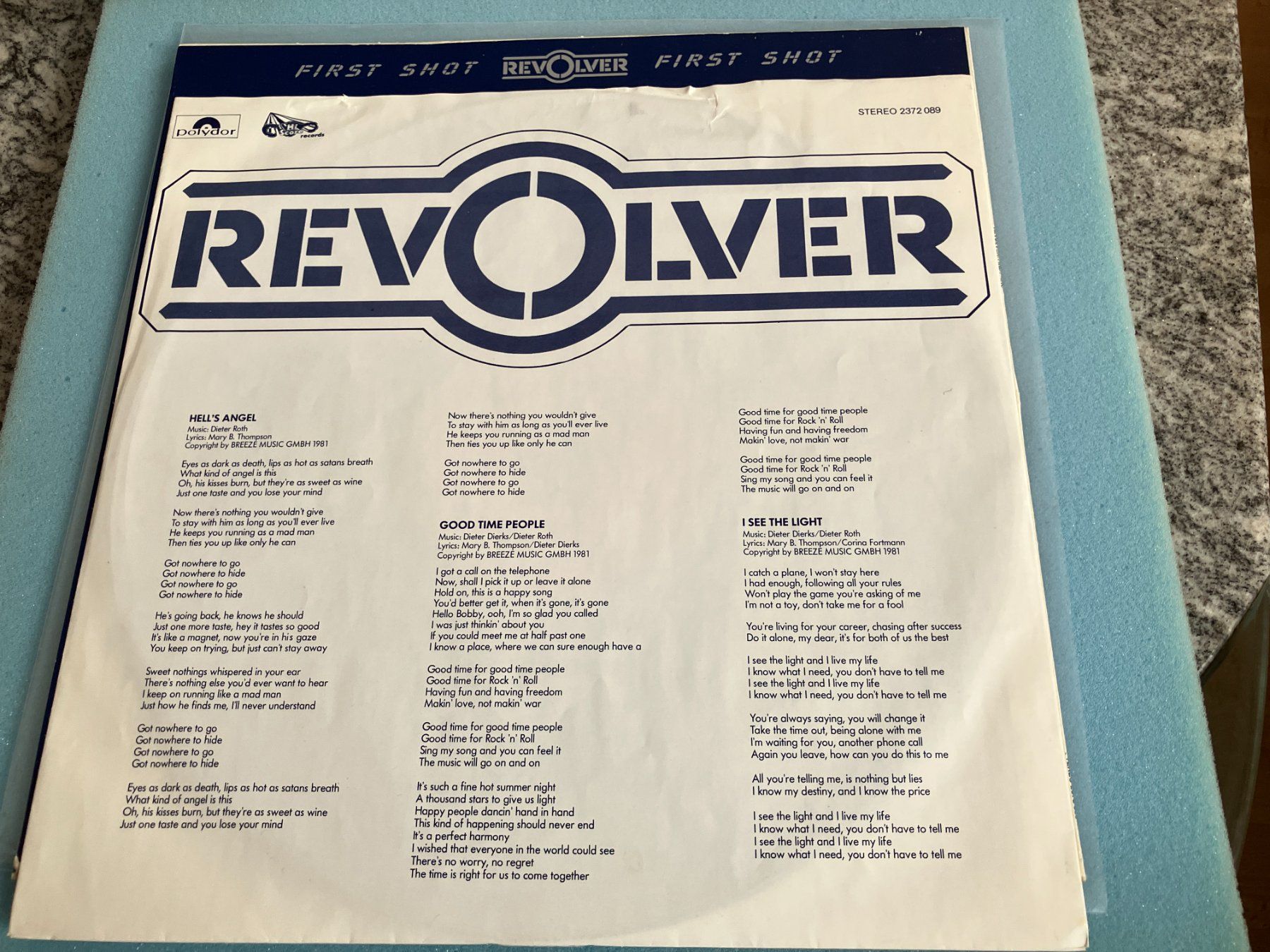 Dischi in vinile: Revolver – Usato da Aarwangen venduto da Jukebox3 4