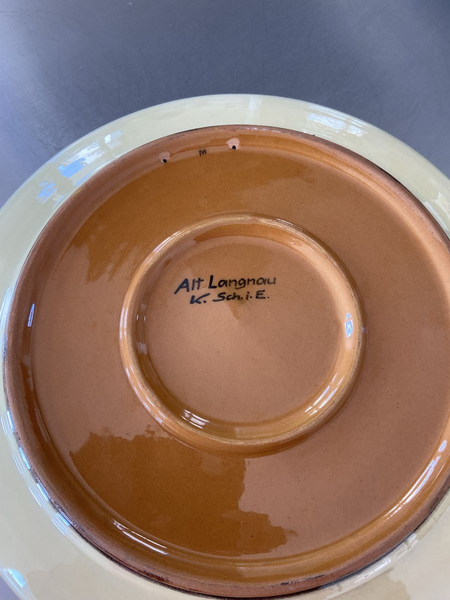 Plateaux: Grosse Keramikschale – D'occasion à Arboldswil par agra51 1
