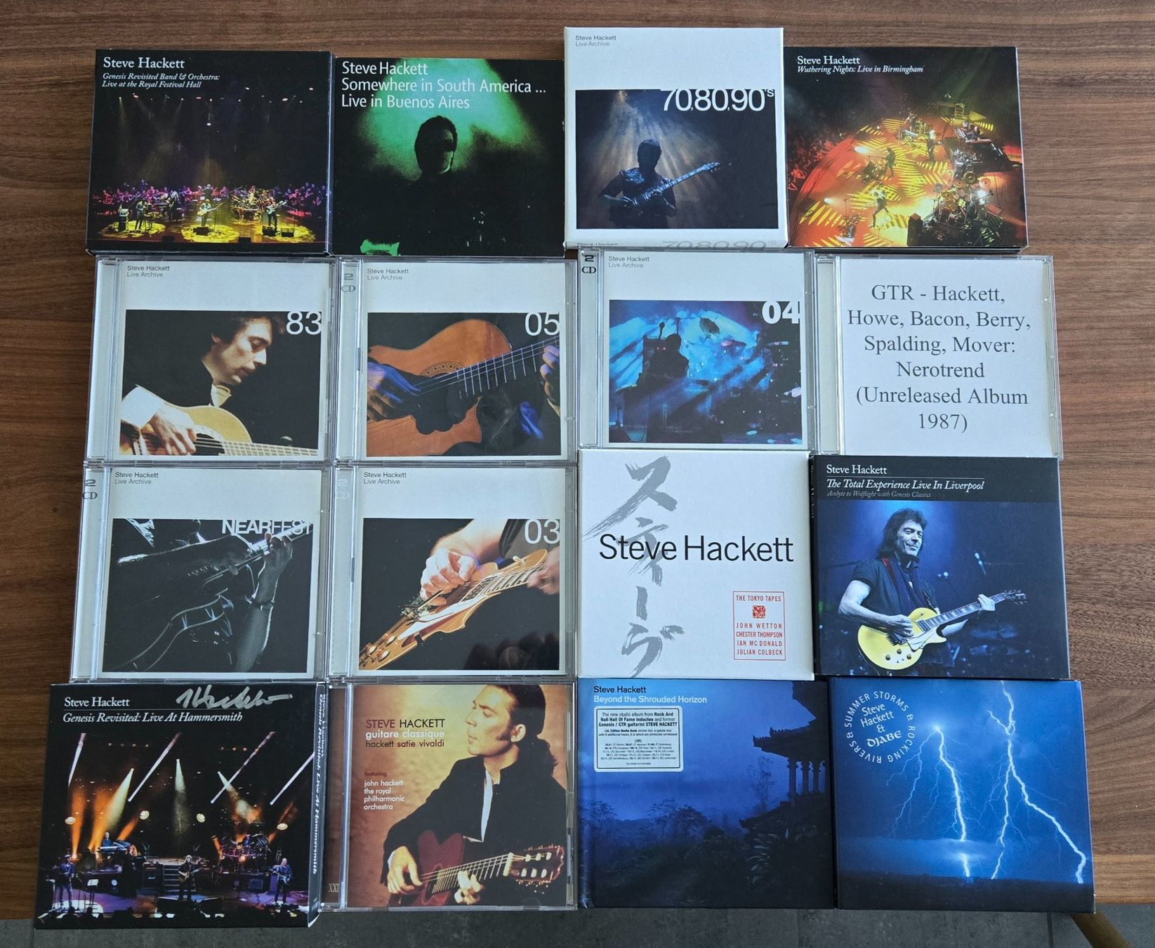 CD: Steve Hackett Sammlung – Usato da Buchs AG venduto da fischbach99 1
