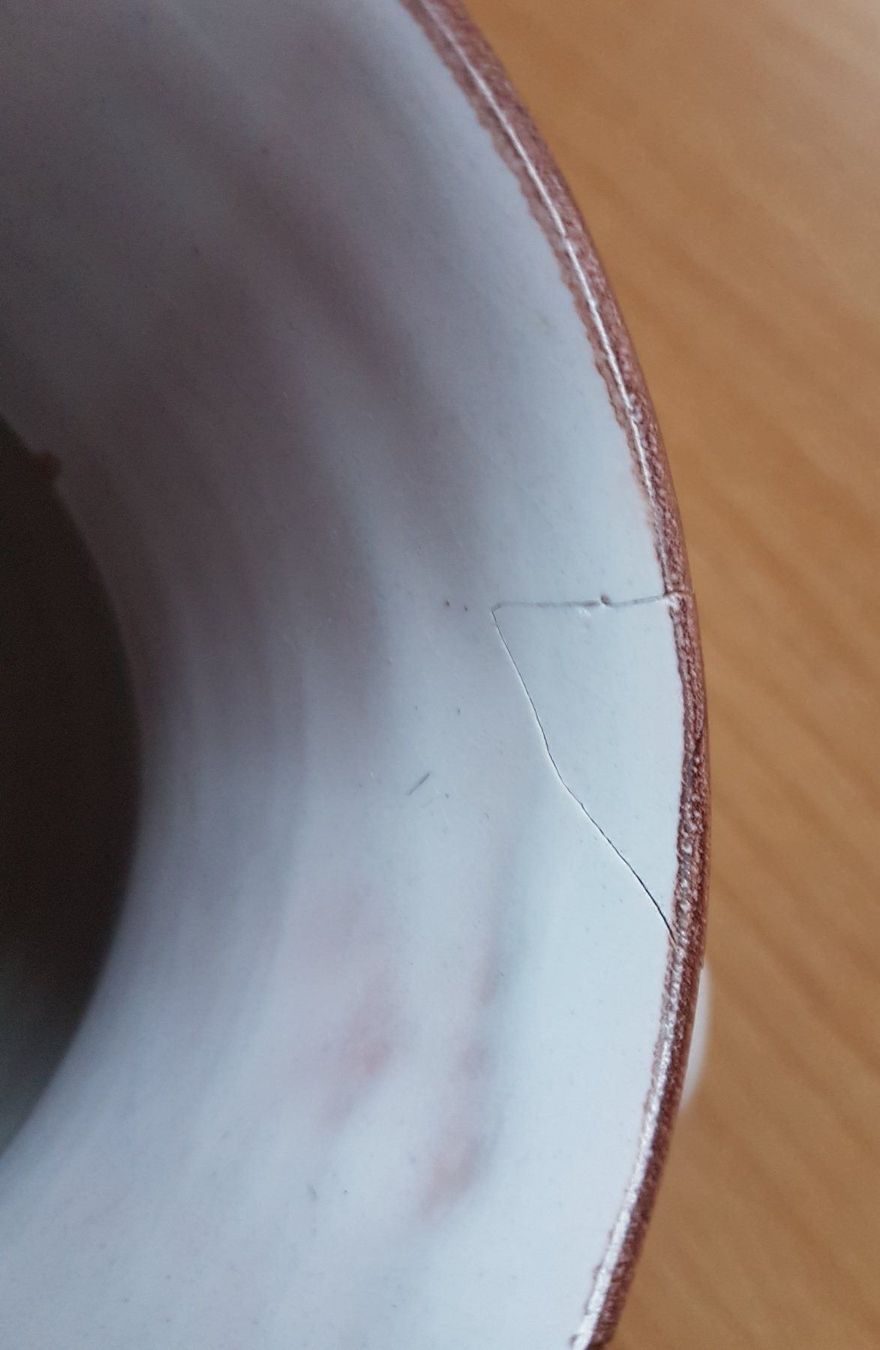 Vasen & Gefässe: BLUMENVASE HANDBEMALT – Gebraucht aus Sax von spazieren 5